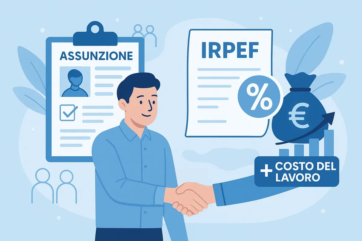 Nuove assunzioni e vantaggi fiscali: la maggiorazione del costo del lavoro nella riforma IRPEF