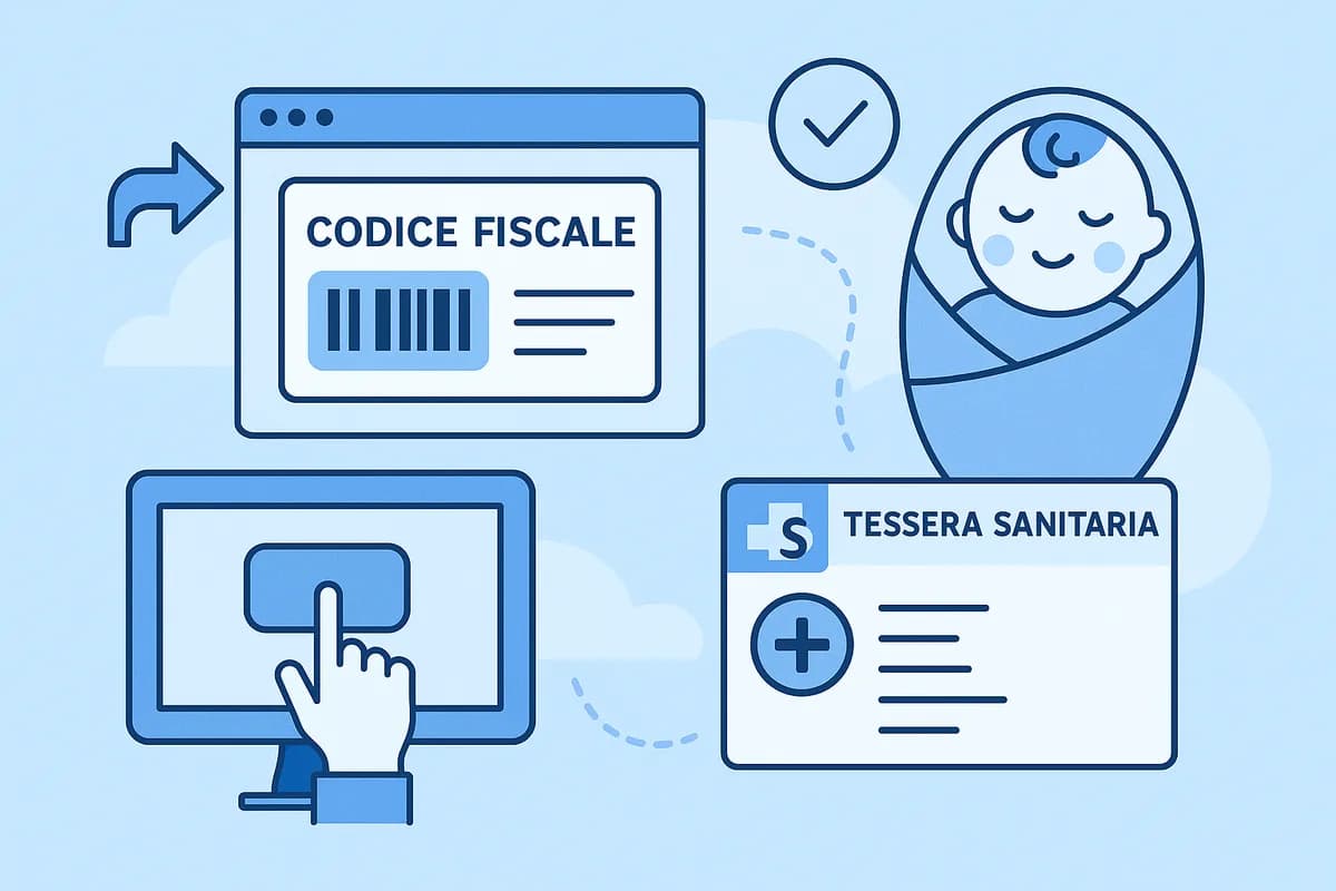 Codice fiscale immediato per i neonati: al via il nuovo servizio online dell'Agenzia