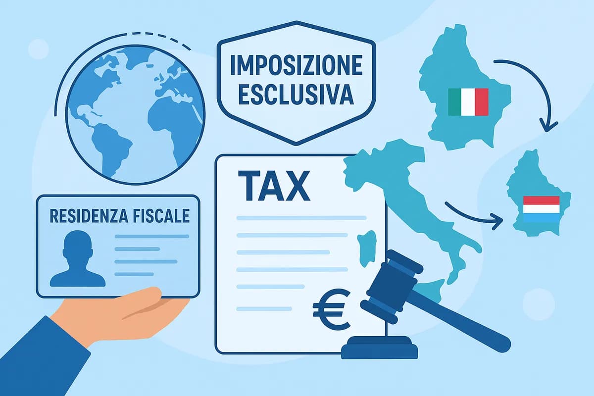Imposizione esclusiva e fiscalità internazionale: chiarimenti dall'Agenzia delle Entrate sul caso Italia-Lussemburgo